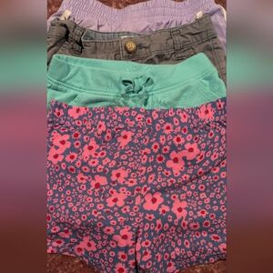 Girl's Shorts Bundle Four (4) Pair Size 7/8